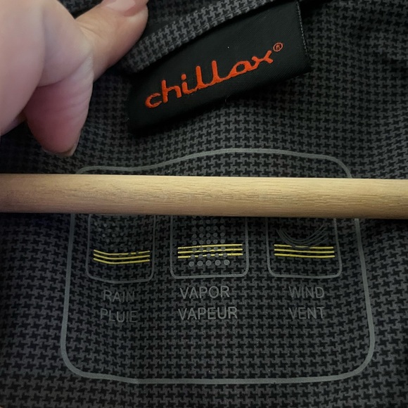 Gray stripes rain trench coat with belt tie - Picture 4 of 9